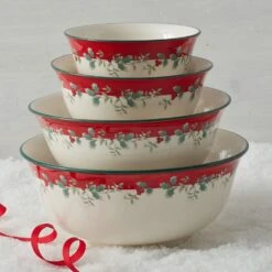 Winterberry® Set Of 4 Serving Bowls -Deals Tableware Store winterberry set of 4 serving bowls 5266323 3