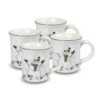 Winterberry® Set Of 4 Snowman Mugs