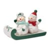 Winterberry® Snowmen On Sled Salt And Pepper Set -Deals Tableware Store winterberry snowmen on sled salt and pepper set 5254846 1