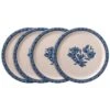 Yorktowne Set Of 4 Outdoor Melamine Dinner Plates -Deals Tableware Store yorktowne set of 4 melamine dinner plates K45227227 1