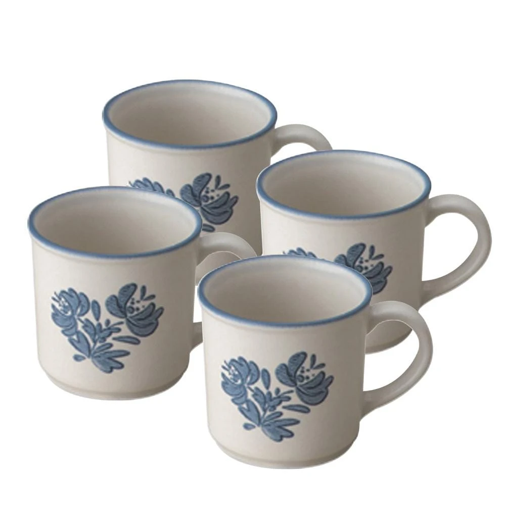Yorktowne Set Of 4 Mugs 3 Yorktowne Set Of 4 Mugs